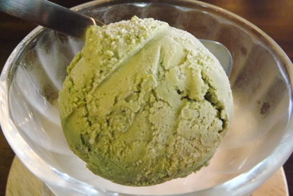 抹茶アイスクリーム